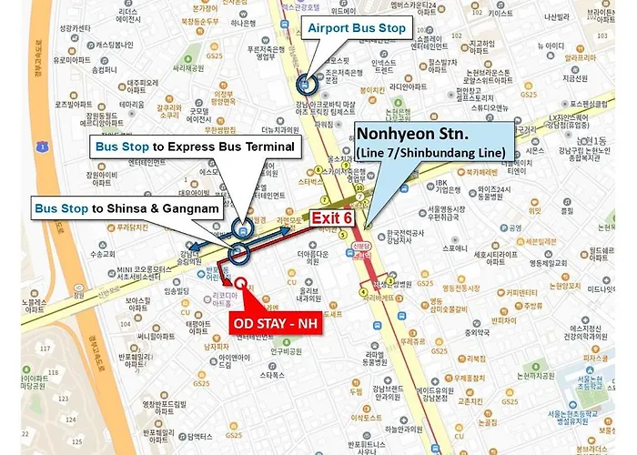 Od Gangnam #3 Min To Nonhyeon Stn #spacious 2br *